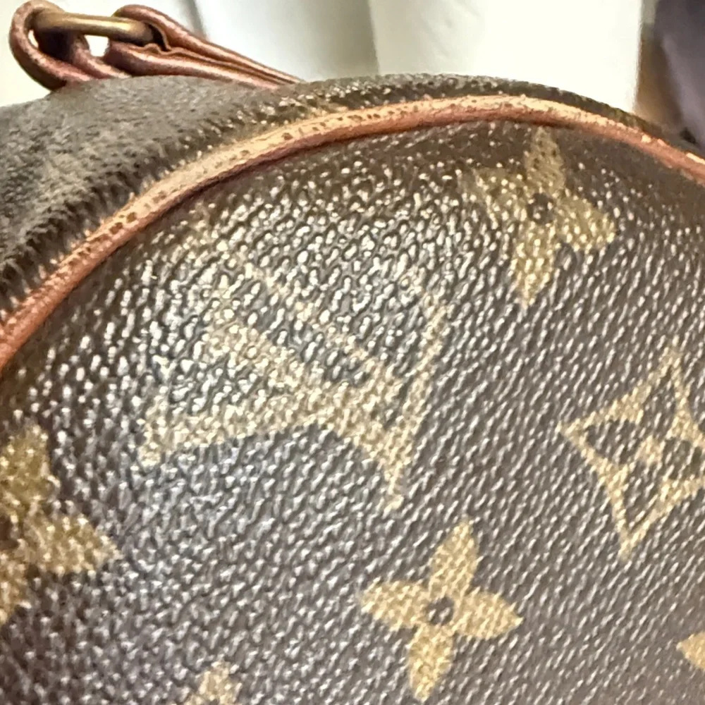 Louis Vuitton papillon 30 Brown Monogram Leather Bag